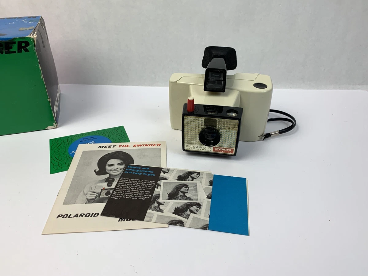 Vintage Polaroid Land Camera Film Type 20 for The Swinger B W Expired Nov 65