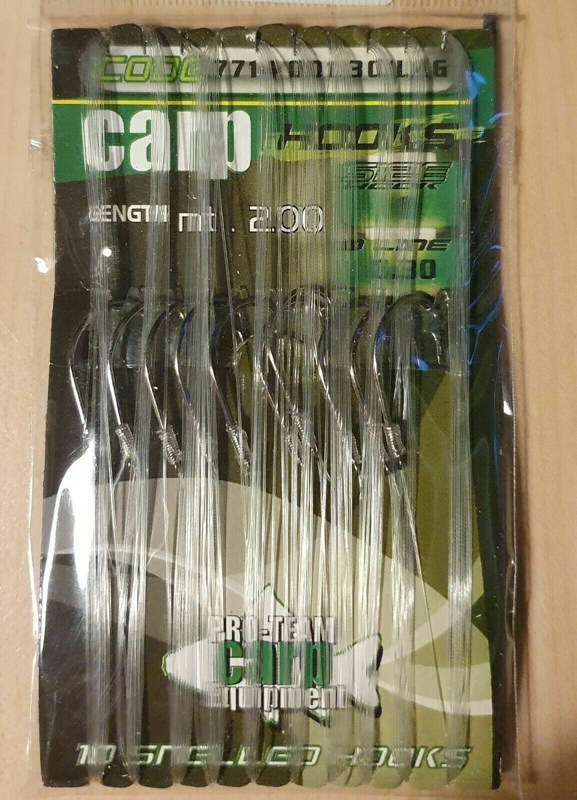 Karpfen Vorfach Schnur 60 Lbs - 10m Paradox 16X Braun