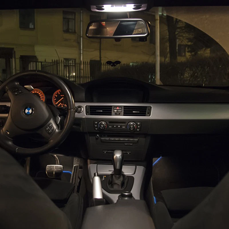 BMW 3 Series E90 Full Premium LED Interior SMD Bulbs White Error Free Canbus - Image 3 of 4