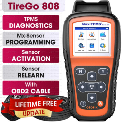 OTOFIX MaxiTPMS 808 KFZ TPMS Diagnosegerät RDKS MX-Sensor Programmier Activation
