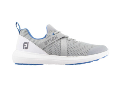 FootJoy Flex Women's Spikeless Golf Shoes Gray Versa Trax Mesh Upper Size  NWT