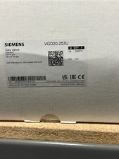 Siemens VGD20.253U - Gas Valve - 1" Double Valve, Requires Two AGF Flanges