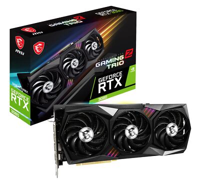 MSI GeForce RTX 3080 LHR 12GB GDRR6X Gaming Z Trio LHR RGB OC Graphics Card