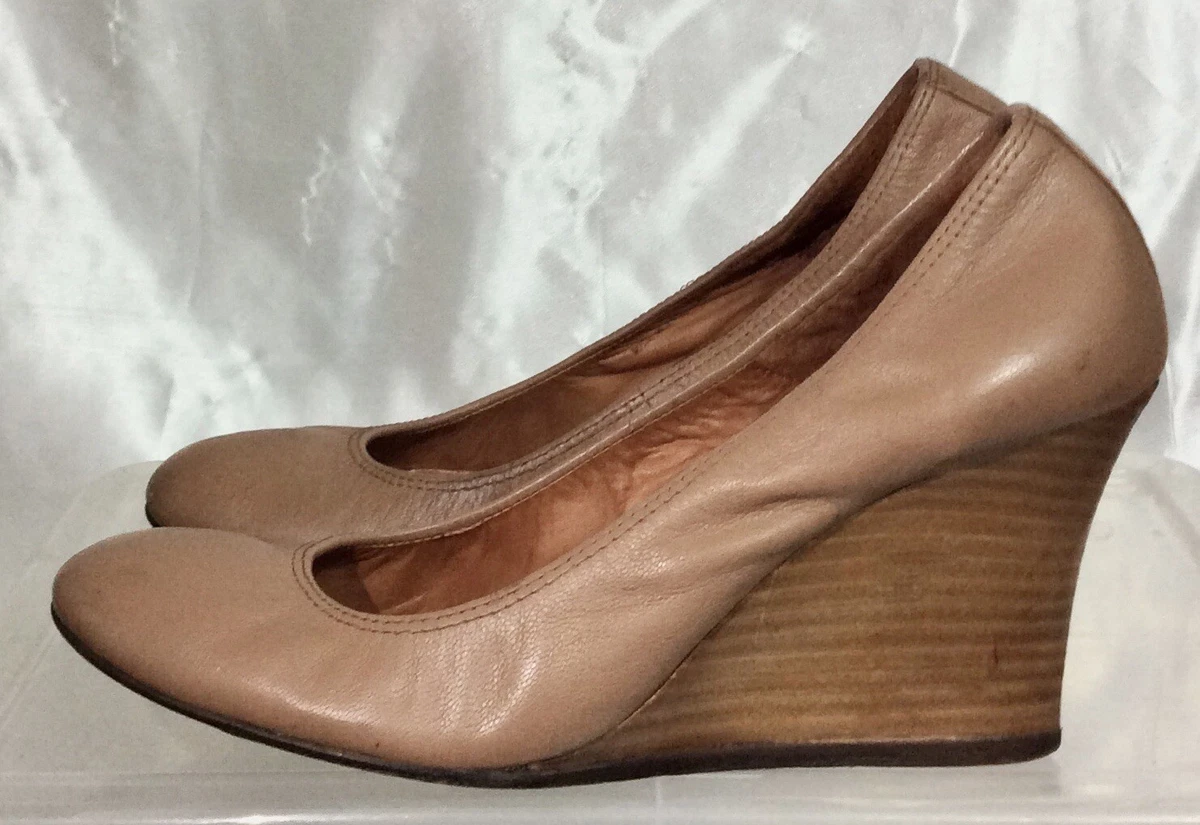 Lanvin wedge hotsell shoes