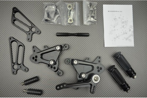 Complete kit of Rearsets Specific for MV AGUSTA F4 2001-2010 - Picture 2 of 3