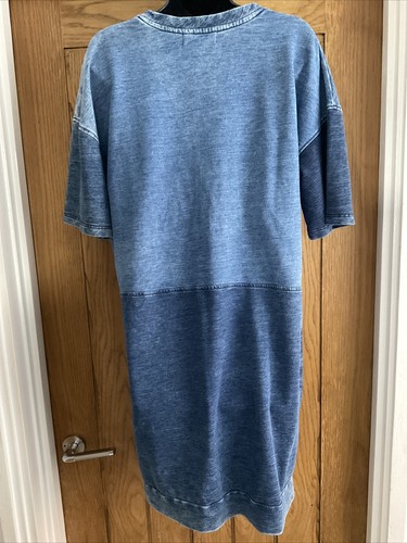 NEXT DENIM LOOK JERSEY DRESS - Picture 6 of 7