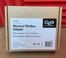 C2G Cables to Go Miracast Wireless Adapter 29468 ✅❤️✅❤️ NEW!! OPEN BOX!! ✅❤️✅❤️