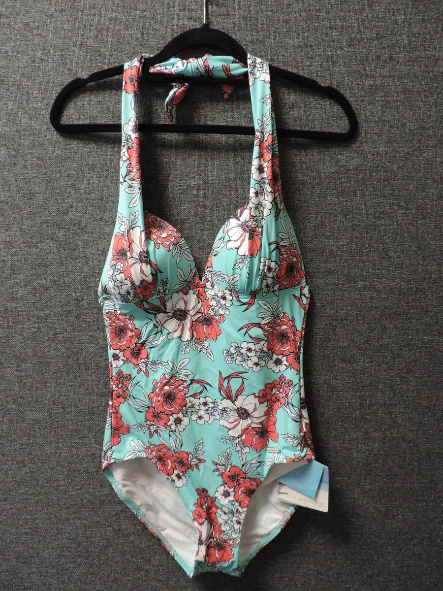 Bas De Maillot De Bain Sunseeker Taille 42 Noir Floral - Occasion Très Bon état