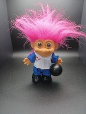 Vintage 90s Russ Troll Dolls Bowler Collectibles NOS Red Hair Complete