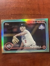 2024 Topps Pro Debut Blade Tidwell  Chrome Refractor /75 New York Mets-SP