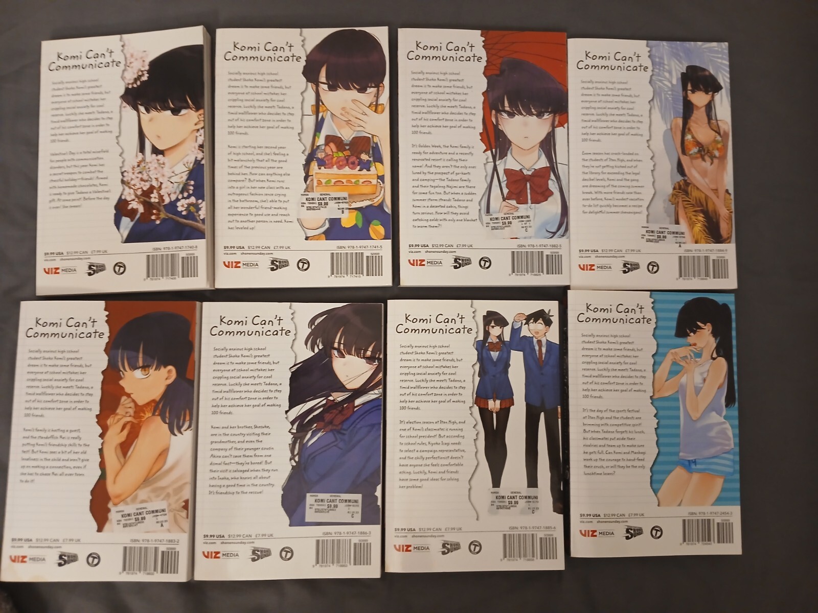 Komi Can't Communicate, English Manga - Vol 1-28 - Tomohito Oda