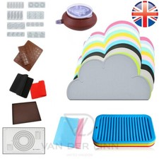 Van Der Linn Silicone PYRAMID Mats Macaron Cloud Mat Swiss Roll Fibreglass Mat