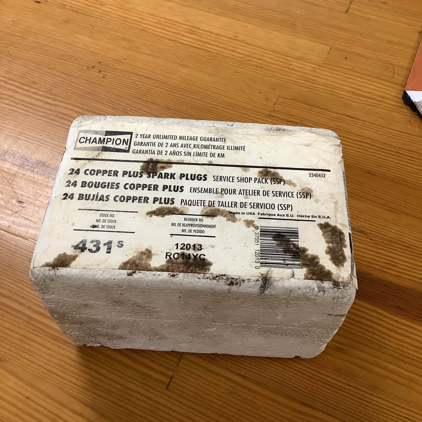 Champion Copper-Plus RC14YC 17 left In Pack