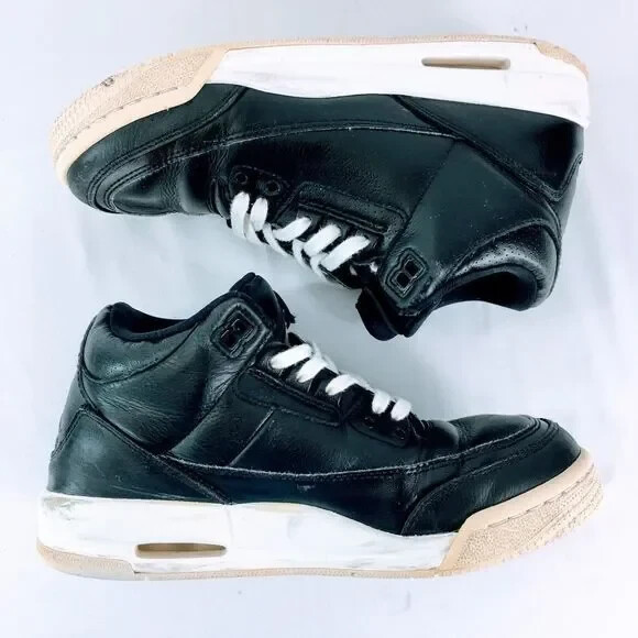 Air Jordan 3 Retro BG Kid Sneaker Cyber Monday Black White Air Jordan 3 Retro BG Kid Sneaker Cyber Monday Black White
