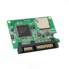 Micro SD TF Card To 22pin SATA Adapter 2.5in HDD Enclosure TF Card To SATA 2023