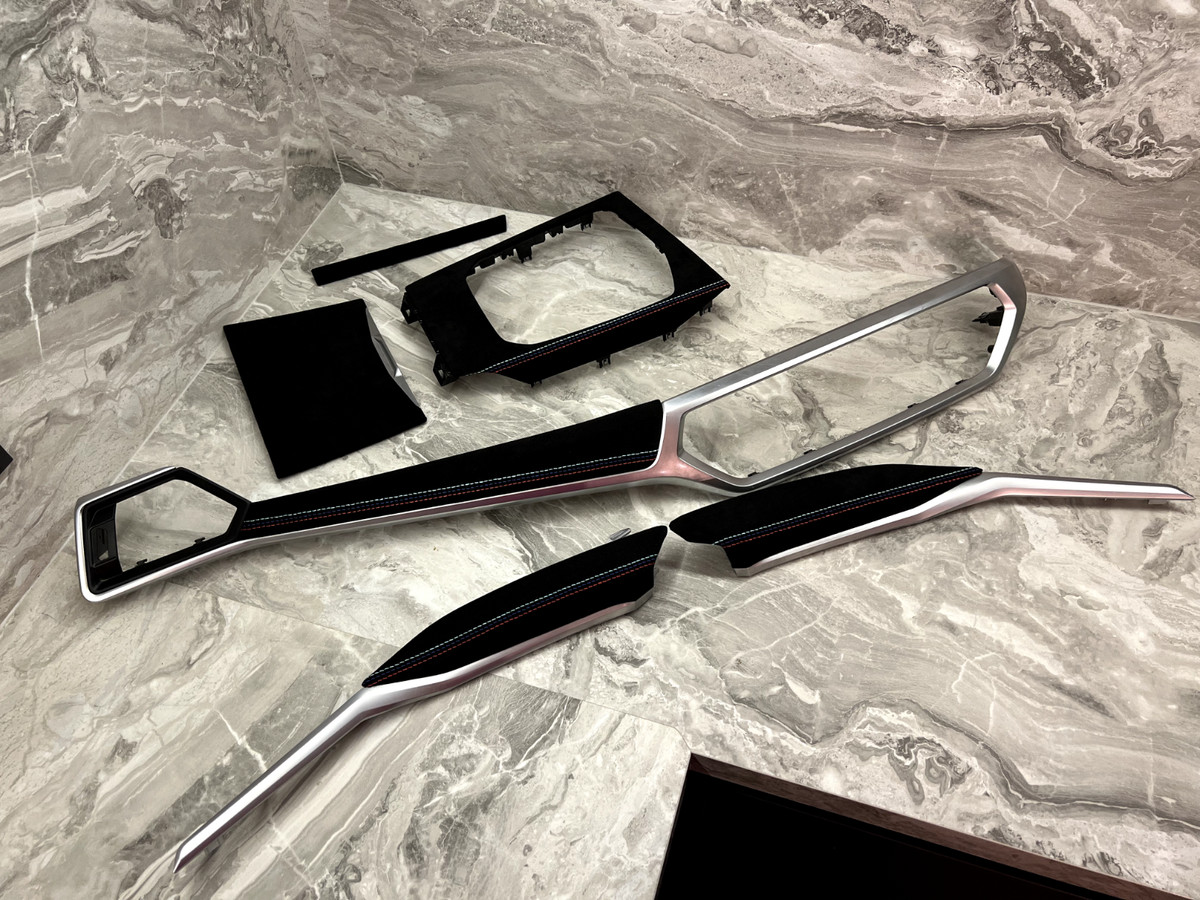 BMW G20 G21 ALCANTARA Interior Trim Kit set M STITCHES RHD | eBay 