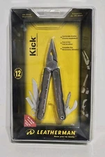 Leatherman Kick 12 Tool Multi Tool With Sheath 830790 ☆ New ☆