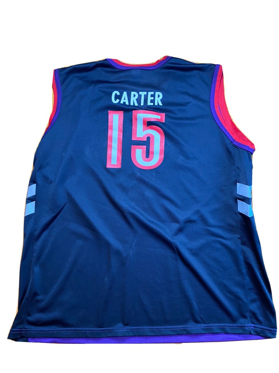 Raptors Vince Carter 15 セット New 1998-99 Vince Carter #15 Raptors Mens Mitchell & Ness