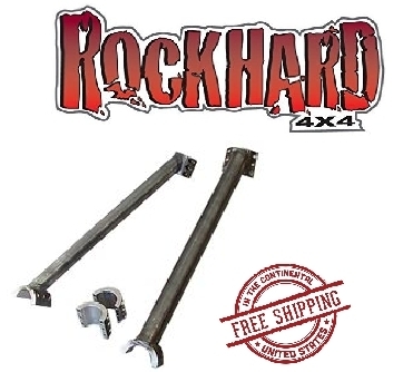Rock Hard 4X4 Rear Overhead Angle Bars for 1992-1995 Jeep Wrangler YJ RH-1002-A - Picture 1 of 4