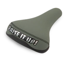 SE BIKES - RAISE IT UP RAILED SEAT - PADDED SADDLE - GREY