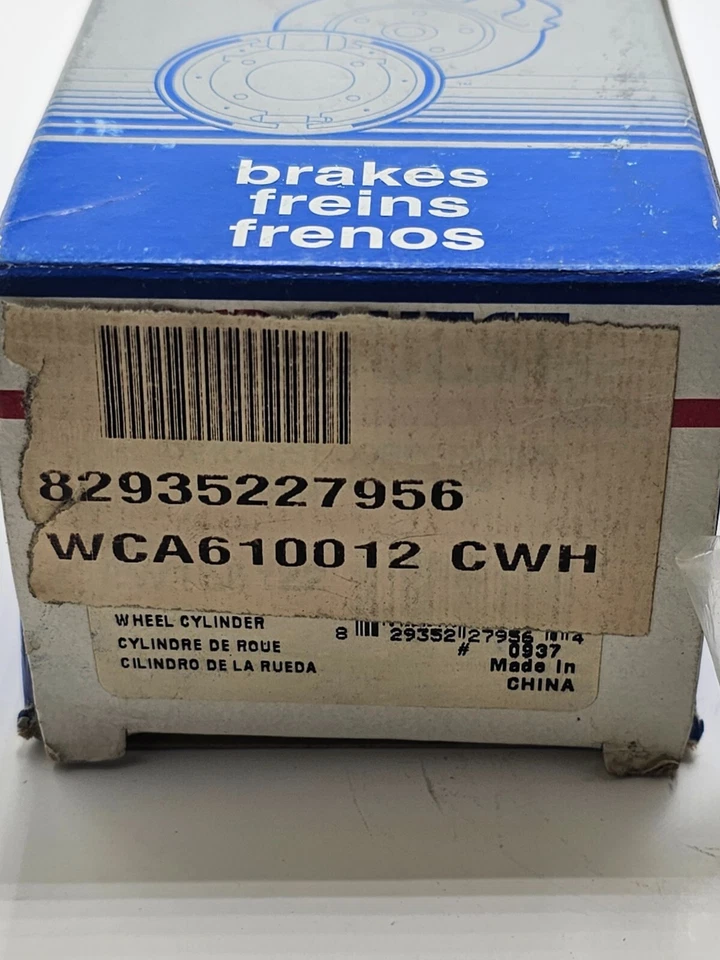 (2 шт.) цилиндр колеса барабанного тормоза CARQUEST WCA610012 подходит для 02–05 Kia Sedona - Изображение 2 из 4