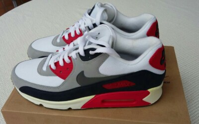 Nike Air Max 90 London Gr. 44 Us10 No Curry Safari Infared 