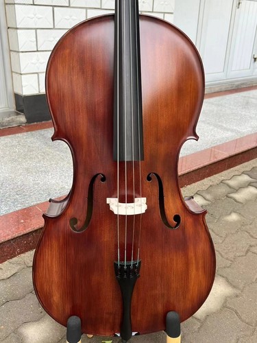Antiantique paint Master Cello 4/4,Nice Maple wood, Loud Deep rich Sound #15910 - Picture 3 of 10