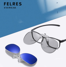 Metal Clip On Flip Up Polarized Pilot Sunglasses Men Women Driving Glasses Uv400