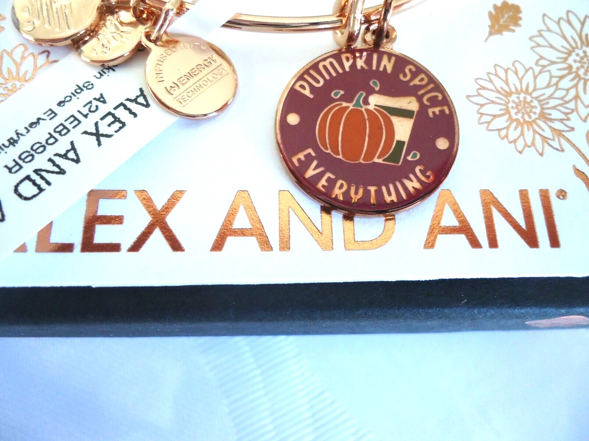 Alex and ani pumpkin spice bracelet deals