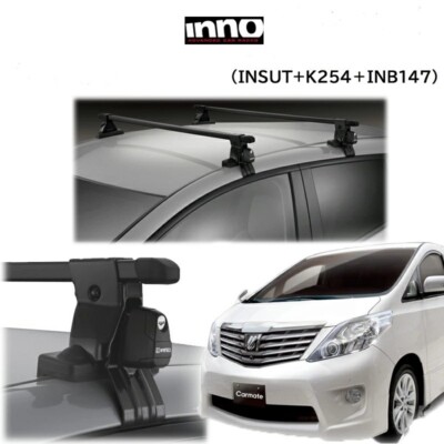 GENUINE ROOF BAR SYSTEM FOR TOYOTA ALPHARD 20 SERIES (2008-15) BY INNO