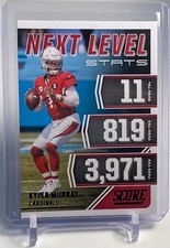 2021 Score Next Level Stats Kyler Murray Arizona Cardinals Card #NL9 W/Top Load!