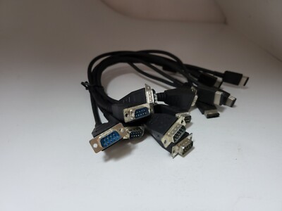 8 Sega Master System Game Gear 2nd Second Player Controller Game Link Cables