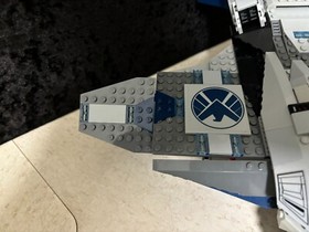 Lego Marvel Marvel Super Heroes Quinjet Aerial Battle. #6869 Ship Build Only