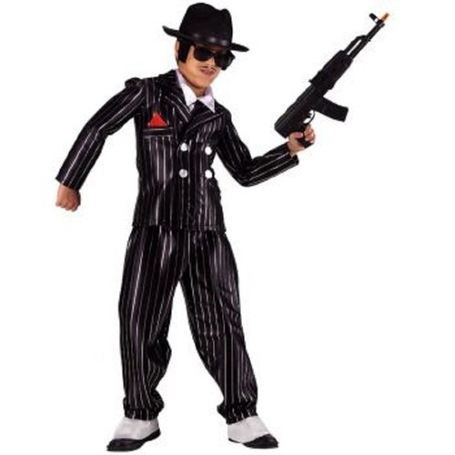 Costume Vestito Carnevale Mafioso Don Vito 7 8 9 13 14 15 Anni | eBay
