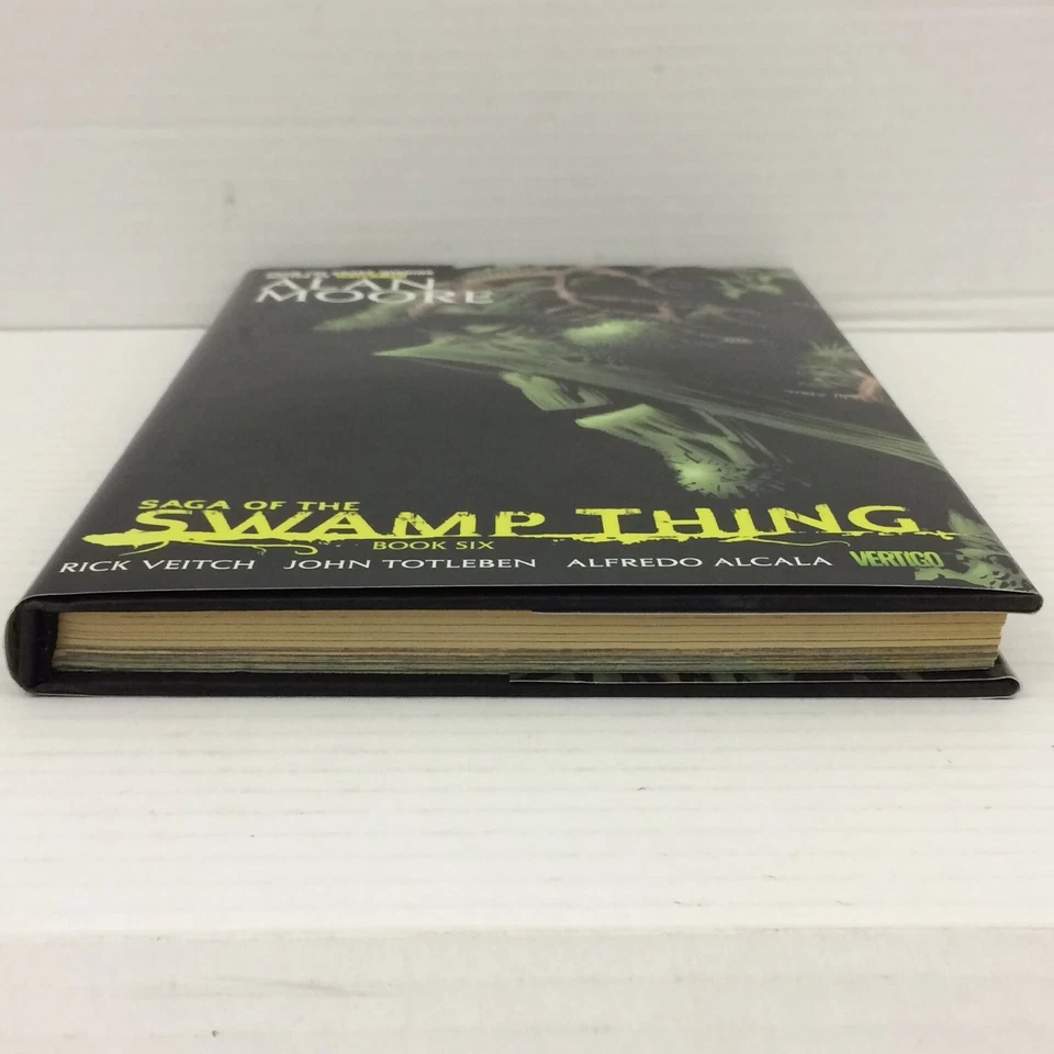 Saga Of The Swamp Thing Book Six 6 Alan Moore First Edition USA Hardback Used F1 - Image 4 of 4