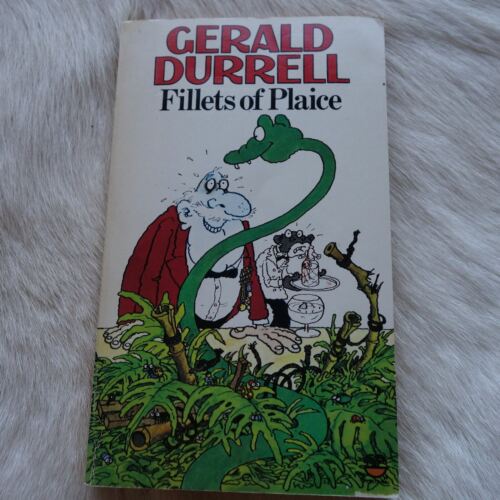 Gerald Durrell FILLETS OF PLACE 1976 Vtg Gerald Durrell Vtg 70s Book Humour Book - Photo 1 sur 5