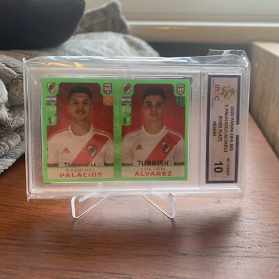 2018/2019 Panini Fifa 365 Julian Alvarez Psa 10 River Plate Rookie Sticker MGC10