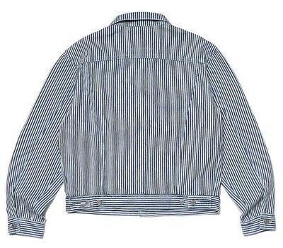 Nigo x Levi's 577XX Hickory Stripe Trucker Jacket Indigo Size XS