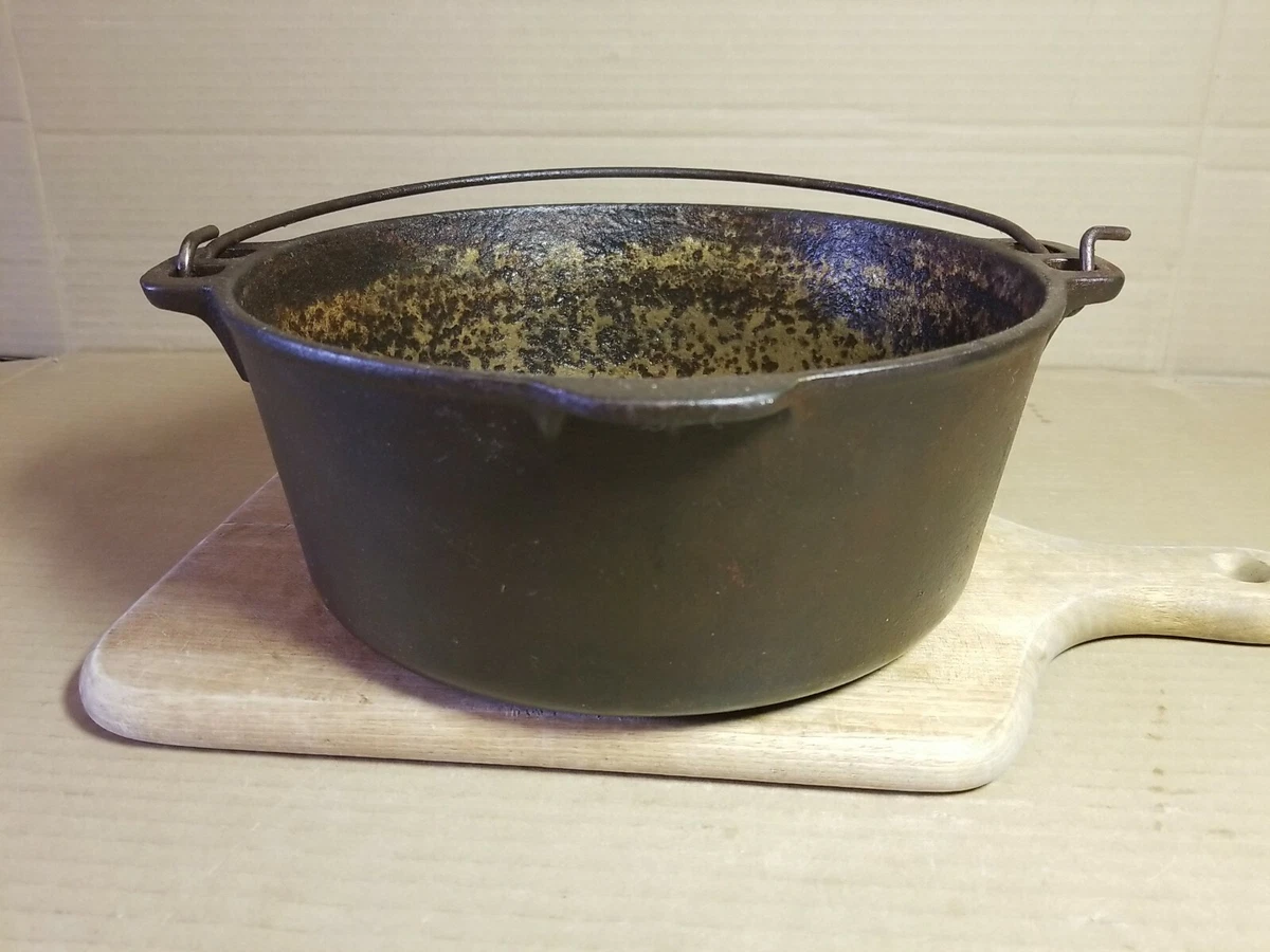Wagner dutch oven cast iron cheap