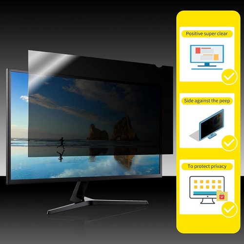 21.5'' 16:9 Screen Anti Blue Light Filter Anti-Scratch Protector - Photo 6/7