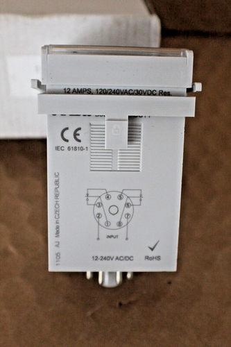 MAGNECRAFT TDRPRO-5102 Timing Relay On Delay DPDT 12A 12-120V AC P/N : PTDR7036E - Picture 3 of 16
