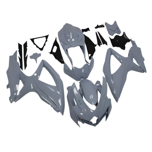 Fairings for 2008 2010 Suzuki GSXR600 GSXR750 K8 ABS Plastic Bodywork Nardo Gray