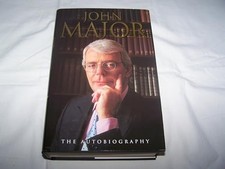 John Major The Autobiography by Major, John Hardback Book The Cheap Fast Free