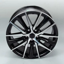 18''x8'' Wheel For 2021-2023 Toyota Camry Replacement Rim Machined Black  95093