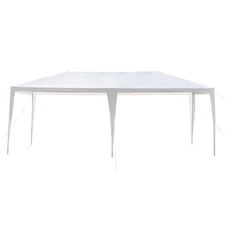 New 10'x20' FT Canopy Tent Party Outdoor Wedding Tent Pavilion Waterproof White