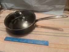 NEW FABULOUS VIKING ALUMINUM HARD ANODIZED  3 QUART SAUTE PAN - 500* DEGREE OVEN