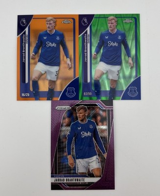 Topps Chrome & Panini Prizm - Jarrad Branthwaite Bundle - 2 x /25 und 1 x /99