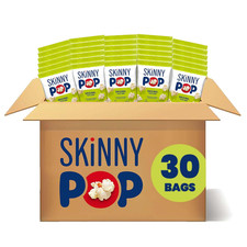 Skinnypop Popcorn, Original, Whole Grain, Dairy-Free Snack, 0.65Oz Bags 30Ct 