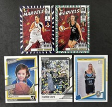 WNBA Lot (5) 2024 Caitlin Clark 2025 Marvels Taurasi Ionescu Hailey van Lith 