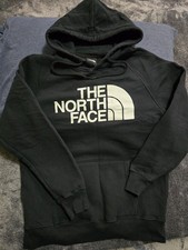 The North Face Women's Black Pullover Hoodie Fleece Logo Size L